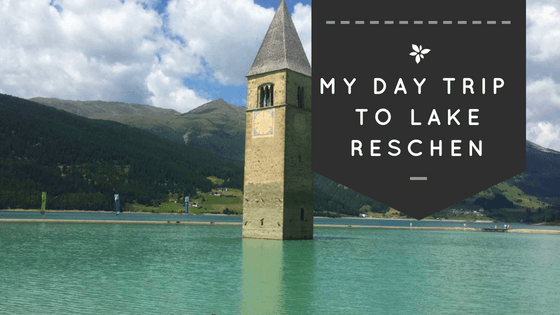 This is Lake Reschen. A lake close to the border of Switzerland and Austria. What I found makes this lake really special are the crystal clear water and the steeple sticking out in the middle of it. There used to be two villages, Grain and Reschen, which were flooded in 1950. The only reminder of the village of Grain, which was destroyed completely, is the church's steeple.