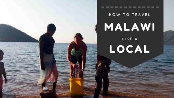 This is Lake Malawi in Malawi and that´s how the locals do their laundry in the Lake. Two locals showed me how they do it.