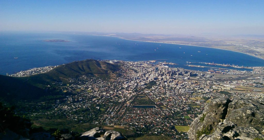 This is Cape Town in South Africa.